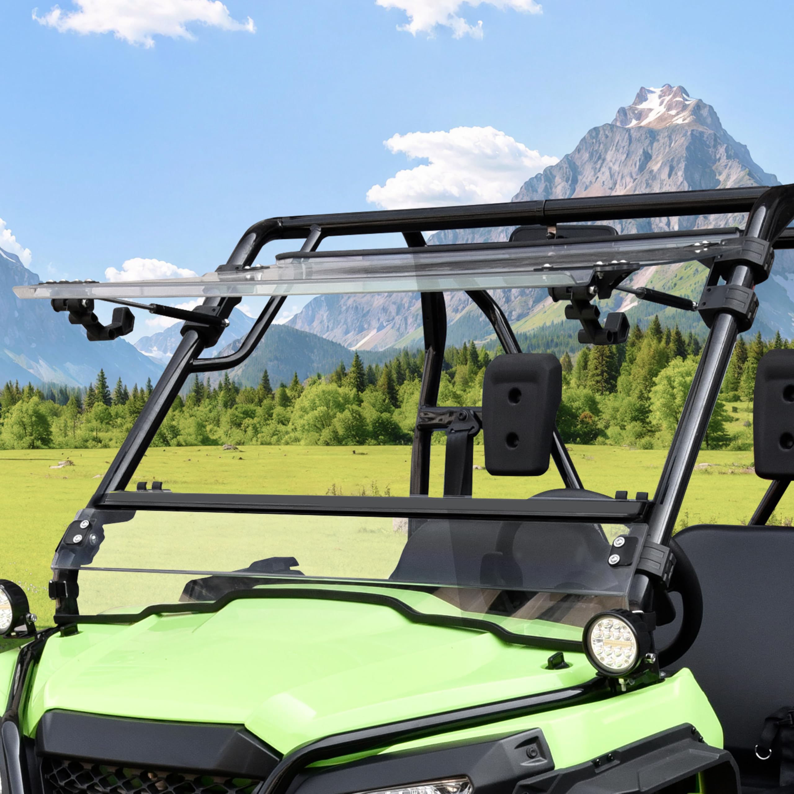 Amazon.com: POKIAUTO 3-IN-1 Flip Up PC Windshield for Honda